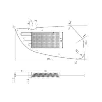 air filter original replacement for Kymco Downtown 125i