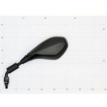 mirror left E-marked 10mm thread for Piaggio TPH 50 (10-)