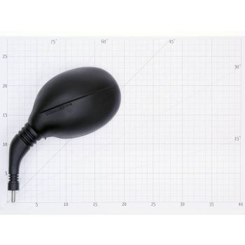 mirror left E-marked 8mm thread for MBK Skyliner, Yamaha Majesty