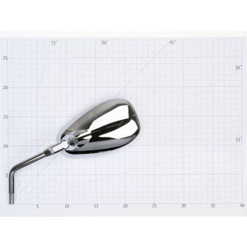 mirror left / right E-marked for Aprilia Scarabeo, Piaggio Beverly