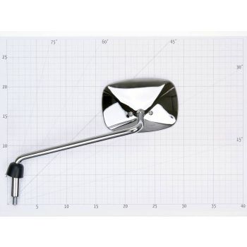 mirror right E-marked for Piaggio Beverly 250, 300ie, 400, 500