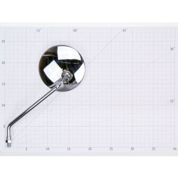 mirror left E-marked for Sym Mio