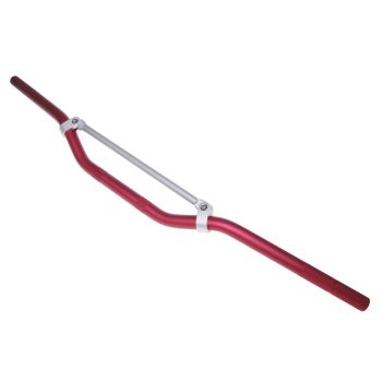 MX handlebar aluminum with cross brace red 22mm - 810mm = 37335