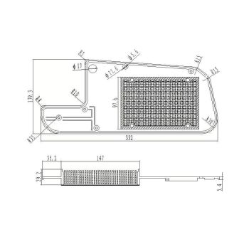 air filter for Honda Pantheon 125, 150 4-stroke, S-Wing 125, 150