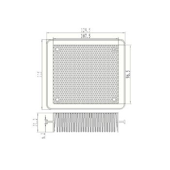 air filter original replacement for Kymco X-Citing 500, 500i, 500i R