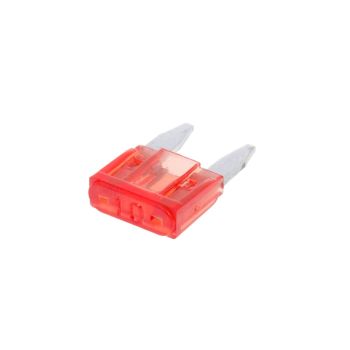 mini blade fuse flat 11.1mm 10A red in color