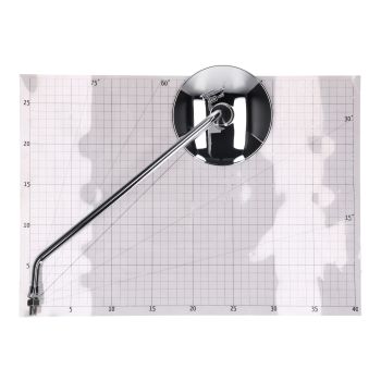 mirror right M10 chromed for Vespa Classic, LML Star