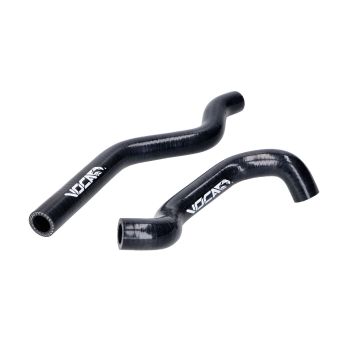 cooling hose kit Voca HQ reinforced black for Rieju MRT, Sherco, Beta AM6 Euro3, Euro4