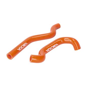 cooling hose kit Voca HQ reinforced orange for Rieju MRT, Sherco, Beta AM6 Euro3, Euro4