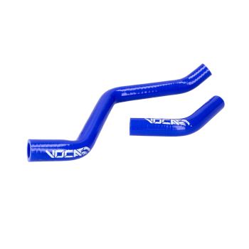 cooling hose kit Voca HQ reinforced blue for Derbi Senda DRD D50B Euro3, Euro4