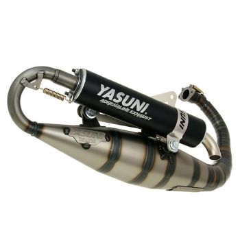 exhaust Yasuni Carrera 16 black for Minarelli vertical