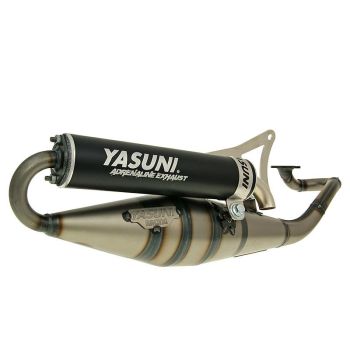 exhaust Yasuni Scooter Z black for Minarelli horizontal