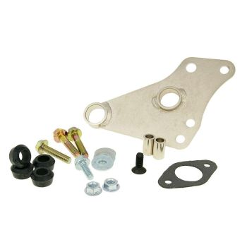 exhaust Yasuni Z mounting kit complete for Peugeot vertical