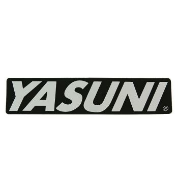 silencer sticker YASUNI 170x38mm