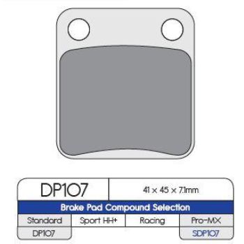 PAD ATV/MX SDP ALL F/R