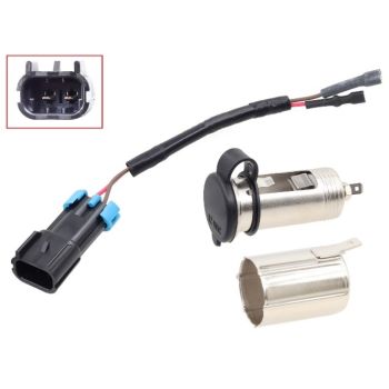 Sno-X Power outlet, Polaris 650/850/9R/Boost/S4