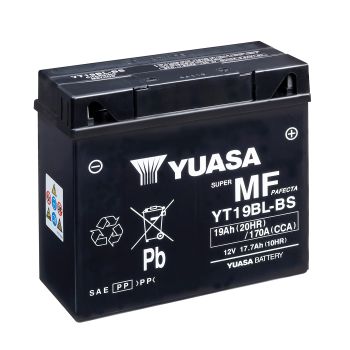 Yuasa akku,  YT19BL(WC) filled with acid (4)