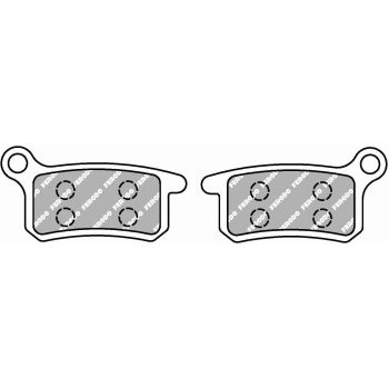 Ferodo brakepads Sinter Grip MX: Husqvarna 65 CR, KTM 65/85 SX