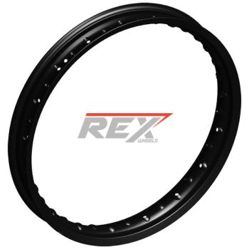 REX WHEELS Rim Rear 19-2,15 YZ+F CR+F  KTM HVA GG BETA Black