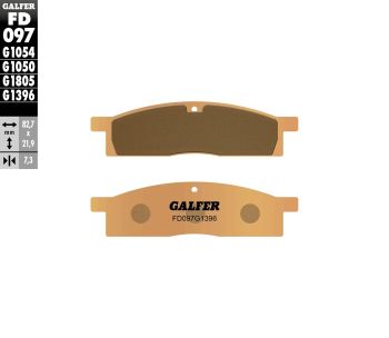 BRAKE PAD STREET SINTER