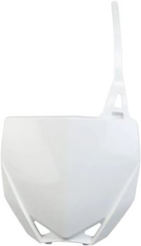PLATE# FRONT YZ65 19- WHITE
