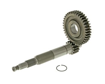 primary transmission gear kit Malossi HTQ 14/39 17.7mm countershaft diameter for Piaggio 1998-