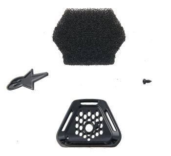 CHIN VENT S-M10 BLACK
