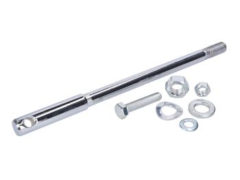 wheel axle set front for Simson S50, S51, S53, S70, SR50, SR80