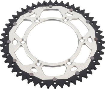 SPROCKET DUAL MSE KTM 50T SILV