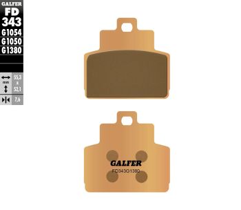 BRAKE PAD SCOOTER SINTER