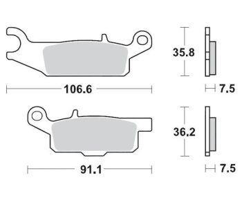 MM BRAKEPAD YAMAHA