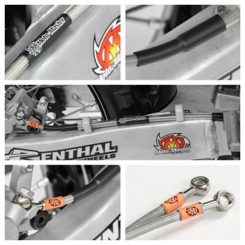 BRAKE LINE REAR KTM SX85