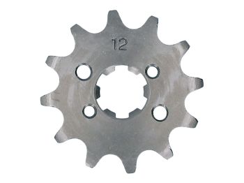 front sprocket 420 - 12 teeth for Derbi D50B0, EBE, EBS