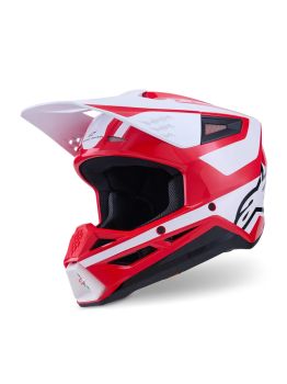 HELMET SM3 HEAT RED/WH/BLK XL