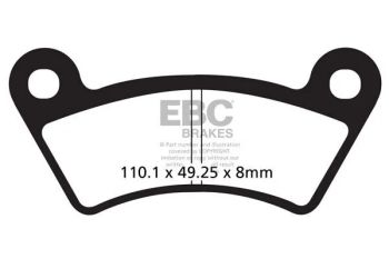 BRAKE PAD CARBON ENDURO