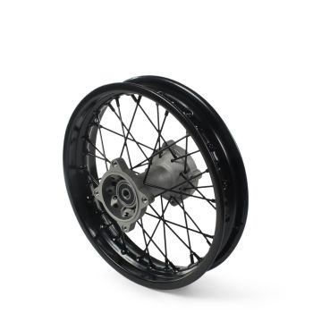 ROUE ARRIERE ACIER NOIRE 12" - Ø12