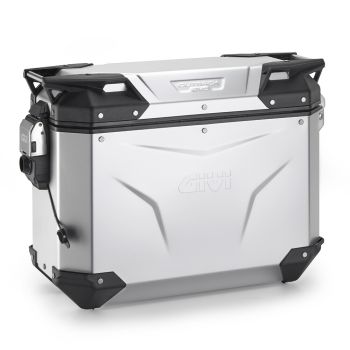 Givi Trekker Outback EVO Anodized Alu side-case Right 37ltr sold without lock