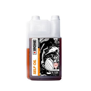 Huile moteur 2t ipone self oil senteur fraise 1l