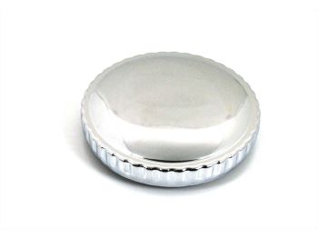Tank cap chrome 60mm for Puch Cobra moped mokick