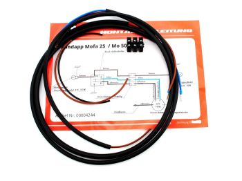 Goebel wiring harness for Zündapp Bergsteiger M25 M50 moped