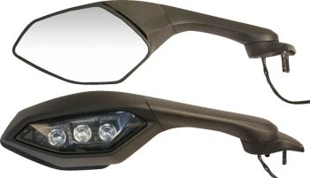 MIRROR R BLACK YAM