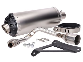 Exhaust Power1 aluminum for Vespa Primavera, Sprint, Zip 4T 50 Euro 4