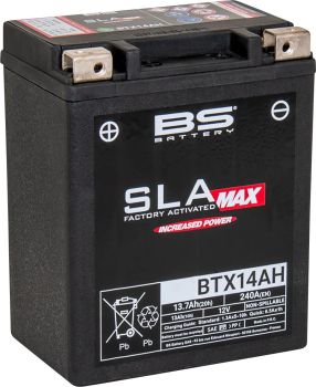 BATTERY BTX14AH SLA MAX