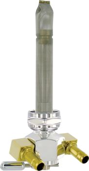 FUEL VALVE 22MM HEX 90
