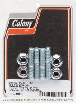 STUD & NUT EXHAUST 84-99