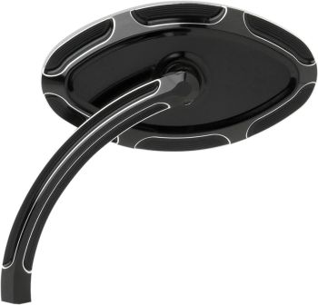 MIRROR BVLD CAT LF BLK SH