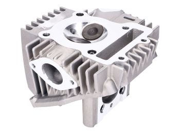 cylinder head w/ valves for Piaggio Leader, Derbi Boulevard, Vespa ET4, ?LX, ?LXV, ?S 4-stroke AC 125, ?150cc