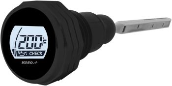 OIL TEMP DIPSTICK HD BLK