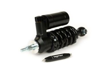 Front shock absorber -BGM PRO SC/F16 COMPETITION, 200mm- Vespa V50, PV125, ET3 - black