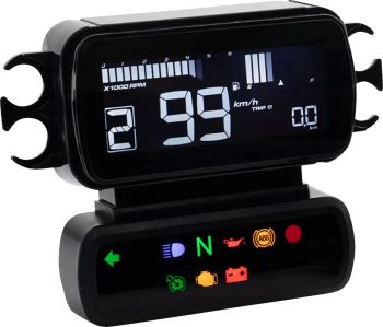 GAUGE D2 LCD 2004-2013 FXD-XL-